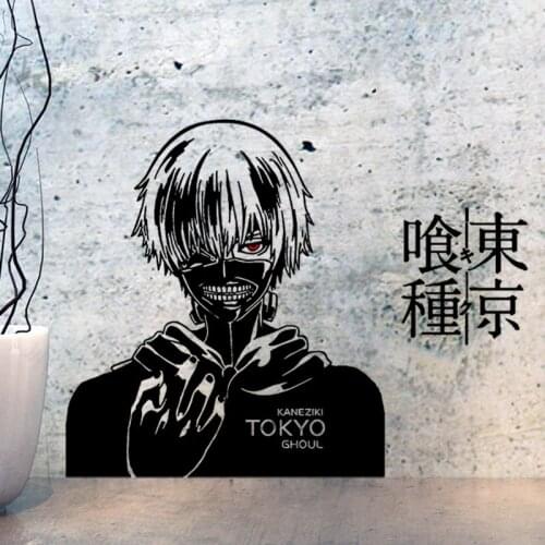 Cartoon Anime Tokyo Ghoul Poster Eater Tokyo Food Seed Wall Stickers Babyroom Boy badroom Personalized Stickers Chassis Dorm