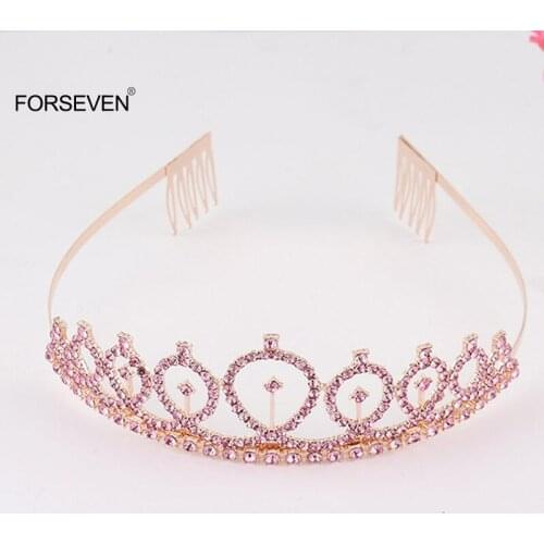 Crystal Headband Alloy Hair Accessories Gifts for Girls Birthday Holiday SL