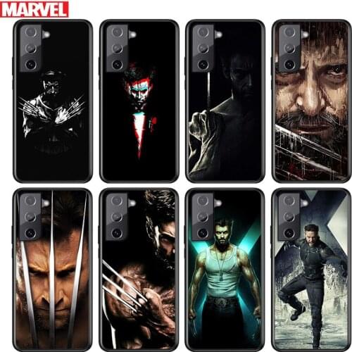 Marvel Avengers Super Hero Wolverine For Samsung Galaxy S21 S20 FE S10e S10 S9 S8 S7 S6 Ultra Plus Lite 5G Edge Soft Phone Case