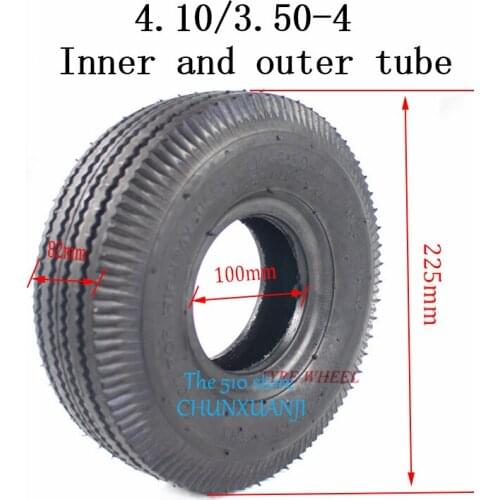 High quality 4.10/3.50-4 410/350-4 trye inner tire ATV Quad Go Kart 47cc 49cc 4.10-4 3.50-4 Tire inner tube Fit All Models