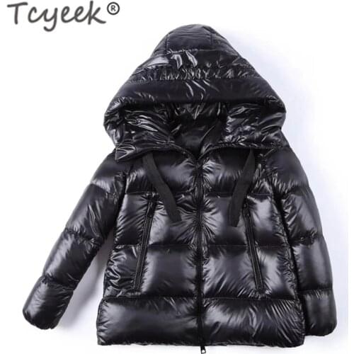 Tcyeek Winter Female Jackets Brand Womens Down Jacket Hooded Clothes 2020 Warm 90% Duck Down Coat Women Down Parkas Hiver 008