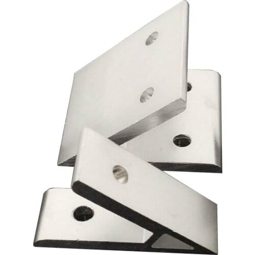1pcs 45 degree Corner Angle Bracket Connection Joint for 2020/3030/4040/4545/6060/8080/9090 series Aluminum Profile