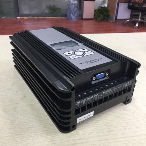 1000W 1500W Wind 200W-1500W Solar MPPT Hybrid Charge Controller 24V/48V Auto Dump Load Inserted With LCD Display Wind Turbine