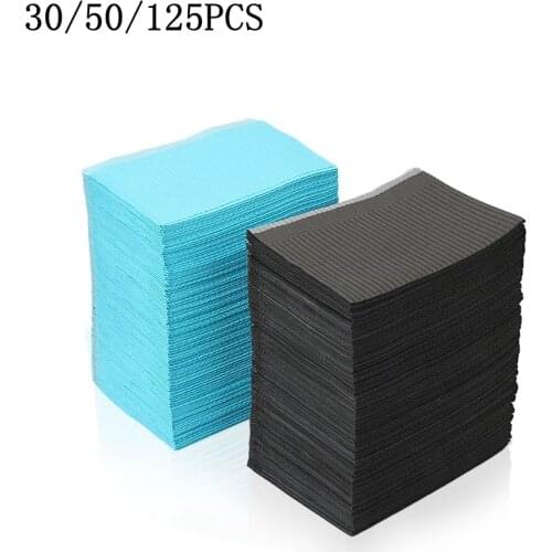 25pcs Dental Bibs Sheets Disposable Tattoo Table Covers Clean Pad Underpad Hygiene Personal Tattoo Bib Waterproof Tattoo Supply