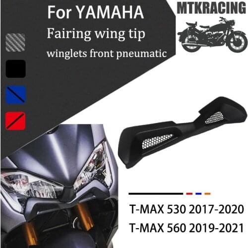 MTKRACING FOR TMAX530 TMAX 560 (19-20) TMAX 530 (17-20) Front motorcycle aerodynamic fairing winglets cover protection guards