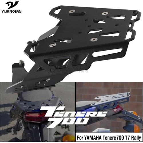 Motorcycle Rear Luggage Fender Luggage Rack Cargo Saddlebag Holder Shelf Bracket For YAMAHA Tenere 700 T7 Rally 2019 2020 2021