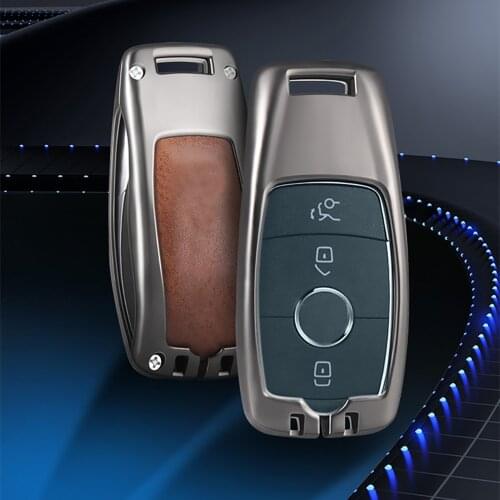 2021 Car Key Case Cover Car Luxury Keychain Bag Decoration Accessories Supplies for Mercedes-Benz C260L C200 A200L GLC GLB