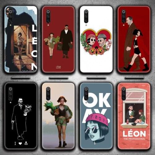 HOTCASHOP Popular movies Leon Mathilda Phone Case for Xiaomi Mi Note 10 Lite Mi 9T Pro xiaomi 10 10 CC9 Pro
