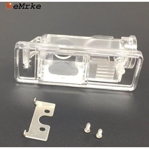 EEMRKE Car Rear Camera Bracket Mount License Lamp Lights Housing for Mercedes Benz Valente / Vito W639 2003-2015