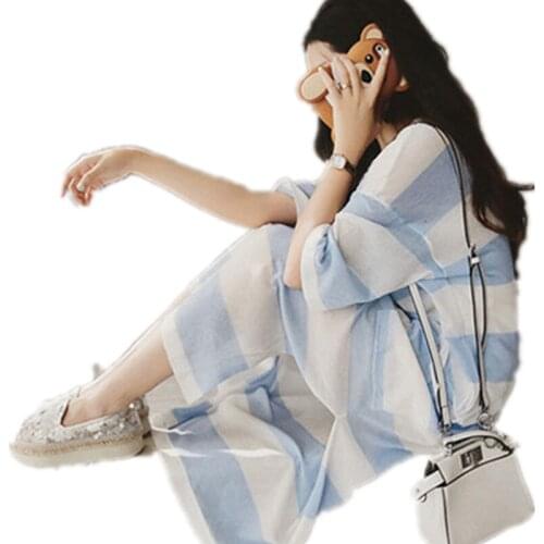 New summer style Cotton Nightgown Nightdress pijama Ladies Sleepwear Women nightwear AZ297