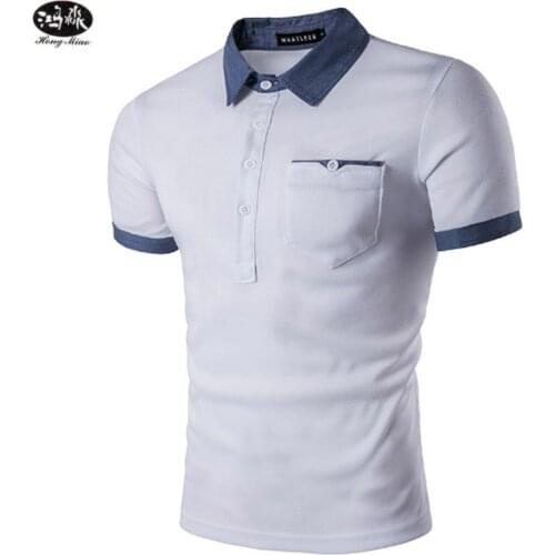 HongMiao Short Sleeve T-shirts For Men