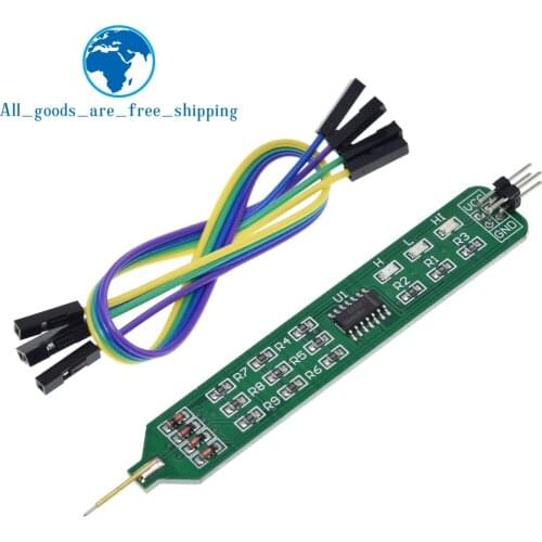 Logic Tester Pen Level Tester 5V 3.3V Digital Circuit Debugger Convenient and Quick Learning Board Necessary Tools