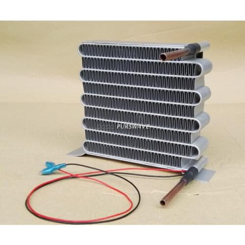 WT1232S1 mini condenser radiator refrigerator freezer air-cooled water-cooled aluminum fin copper tube heat exchanger with fan