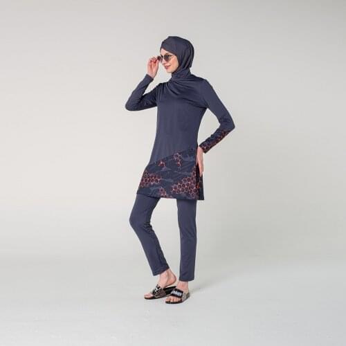 Muslim Swimwear Burkini Islamic Women Modest Hijab Beachwear Islamic Swimsuit Plus Size