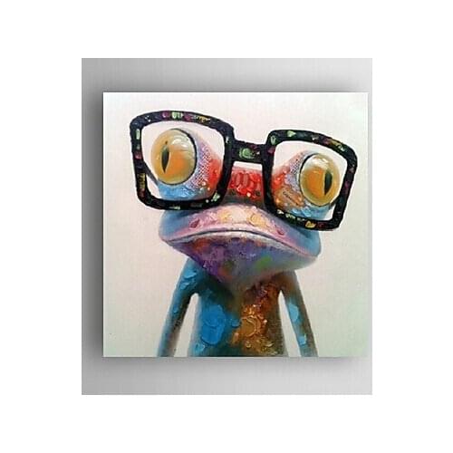 One Piece Hand Painted Canvas Painting-Animal Oil Painting- Canvas Wall Art Ready to Hang