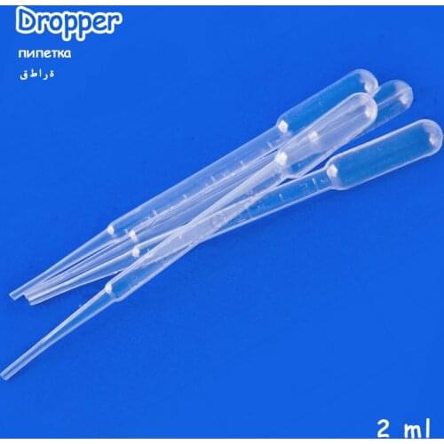 5 PCS Dropper 2ml Test Precise use pesticide Measuring Tool For Garden Farm Bonsai Plant