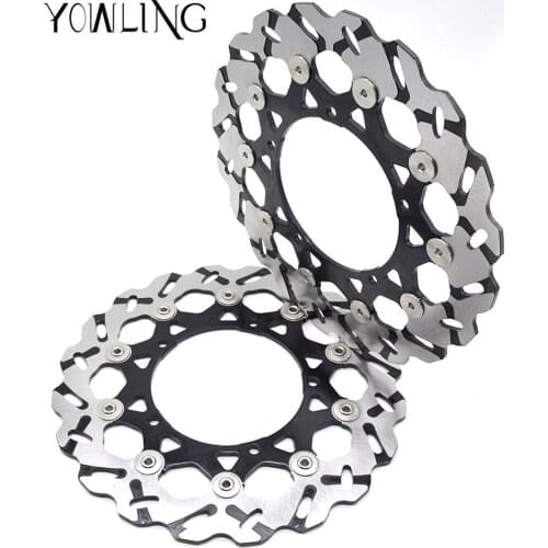 Motorcycle Parts Accessories Front Floating Brake Discs Rotor for YAMAHA YZF600 YZF-R6 YZF R6 2007-2012 YZF1000 YZF R1 2007-2013
