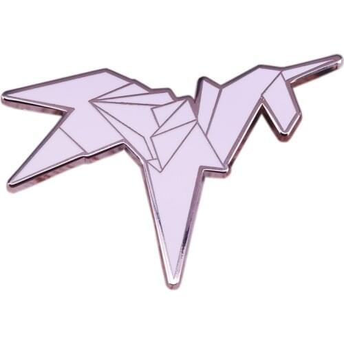 Origami Unicorn Blade runner Pin