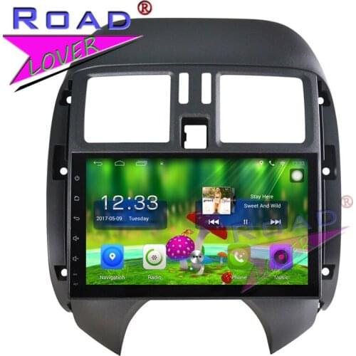 TOPNAVI Android 6.0 2G+32GB 9" 1024*600 Car Multimedia Player Radio For Nissan Sunny 2011-2013 Stereo GPS Navigation 2Din NO DVD