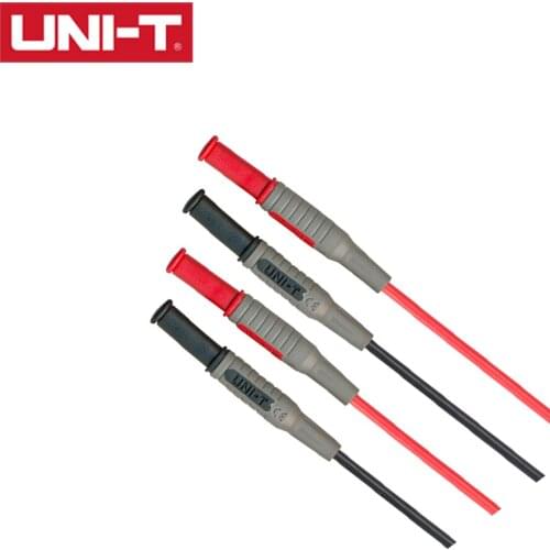 UNI-T UT-L06 Dual head connectors wire Universal Probe Test Leads Cable Multimeter Meter 1000V 20A double insulated banana plug