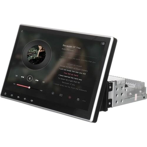 New Android 8.1 Universal 10.1-inch Rotating Screen Car Multimedia Player Navigation GPS WIFI Stereo MP5 Video Player Radio