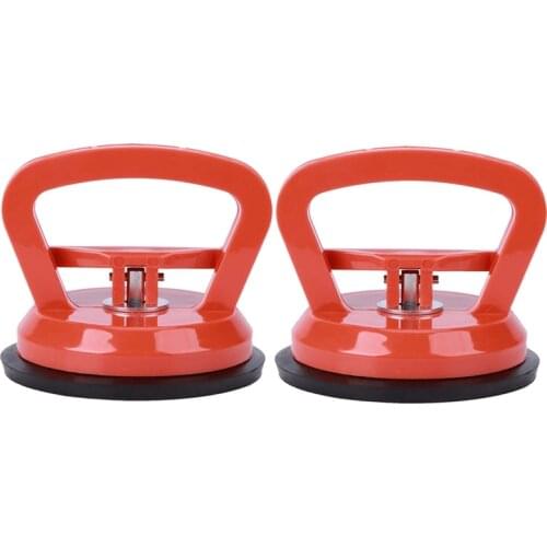 Suction Cup Lifter Plastic Car Dent Puller 4.7 Inch Anti-Static Vacuum Lifter Single Claws Suction Moving Tool 2 Pack