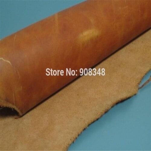 Pick size 1.5 - 1.8 mm thickness cow skin Genuine Leather Crafts Accessories random color EH46