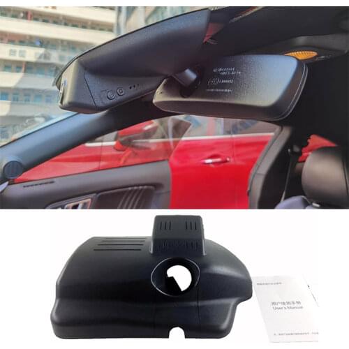 2.45 inch Car DVR Camera For Ford Mustang Dash Cam FHD 1080P Car Auto DVR Mirror Recorder Car Rearview Mirror G-sensor DVR