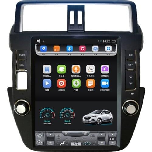 2010-2017 Prado 2700 and GX460 12.1 inch Vertical touch Screen Android Car GPS Navigation multimedia Video