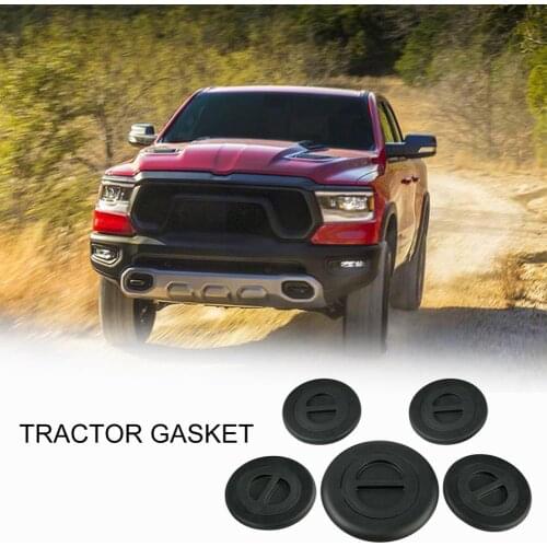 80% Hot Sales!!!5Pcs Bed Plug Cover High Stability Crack-resistant ABS 68225506AA Corrosion-resistant Trailer Tow Cover for Dodg