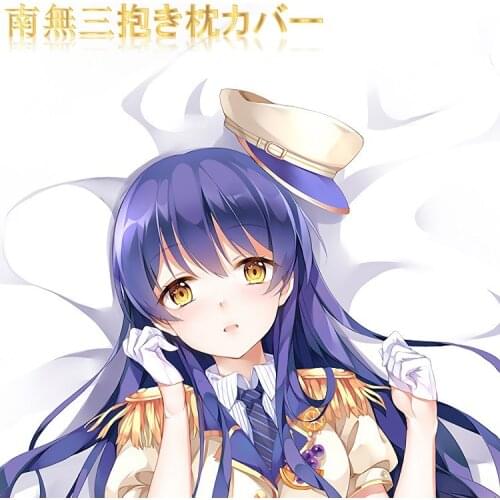 Anime LoveLive! School idol project Sonoda Umi Cosplay Hugging Body Dakimakura Pillow Case Otaku Cushion Cover