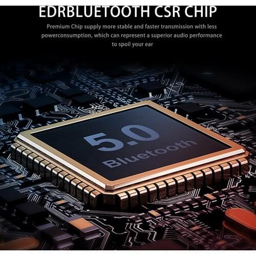 Car Audio Bluetooth 5.0 Car Cassette Adapter with Microphone 6H Music Time 168H Standby Bluetooth Receiver