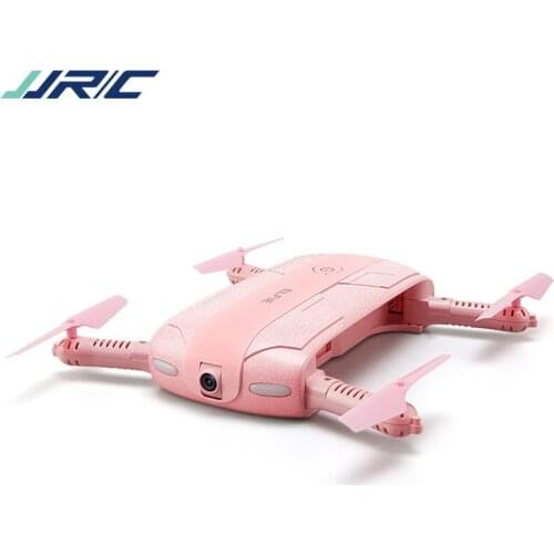 JJRC mini foldable pocket selfie drone with HD camera 2MP Pink Rc Quadcopter Selfie Drone Best valentines day Gift