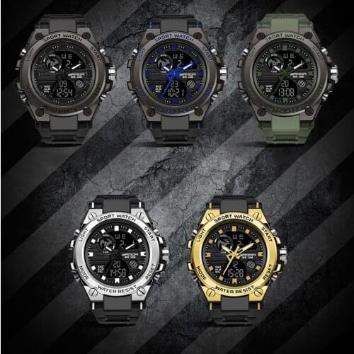 Electronic Digital Watch Multifunctional Fashion Watch Waterproof Wrist Watch For Men Boys A66