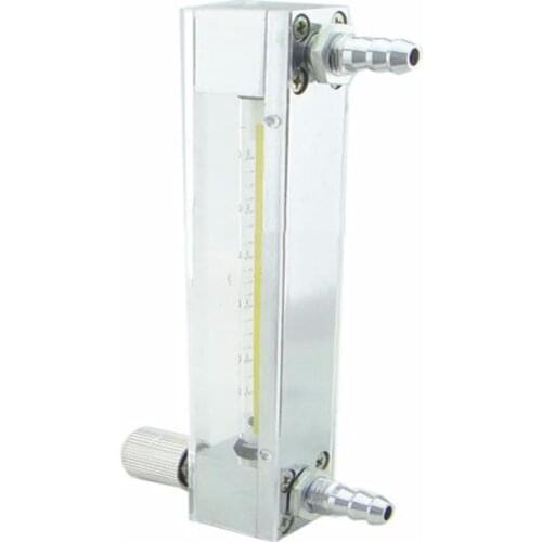 Gas LZB-3, 6-60ml/min glass rotameter flow meter with control valve for Air float gas rotameter,it can adjust flow lzb3