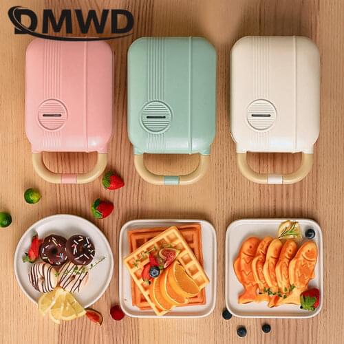 Multifunction Waffle maker Replaceable Donut Cake Eggette grill Non-stick coating Sandwich making machine multi baker appliance
