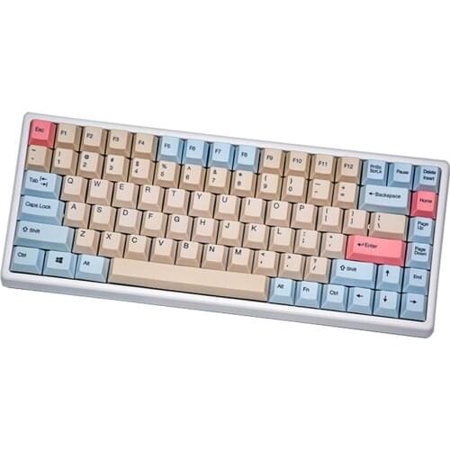 92 keys PBT Keycap Set For 68 84 65% 75% Mechanical keyboard Tada68 Nj68 Keycool 84 KBD75 Cherry or Clone Switches keyboard