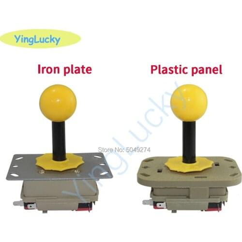 Yinglucky Newest 8 Way DIY arcade Joystick Fight Stick Spare Parts For Classic Game Black Arcade jamma