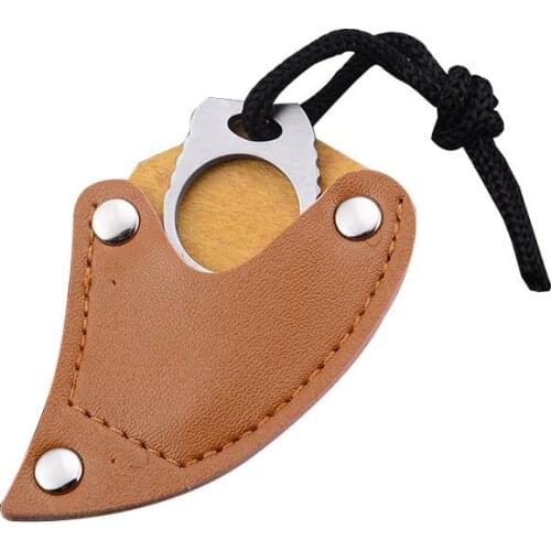 Camping Multi-tool Mini Handmade Combat Claw Karambit Ring Outdoor Handy Multiuse Knife