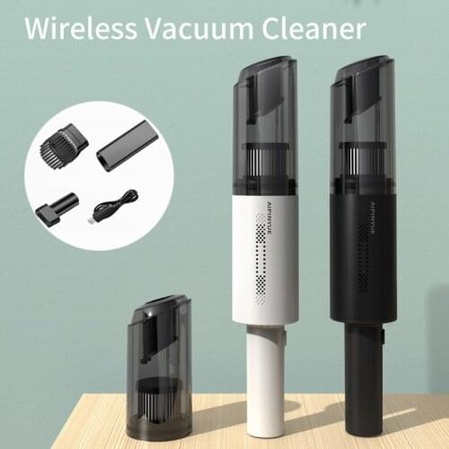 Portable Wireless Car Vacuum Cleaner Handheld Car Household Dual-use 120W 6000pa Strong Suction Cordless Vacuum Cleaner