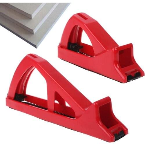 Portable Gypsum Board File Planing Wallboard Rasp Trimmer Manual Gypsum Cutter Plasterboard Planer Abrasive Edge-finishing Tool