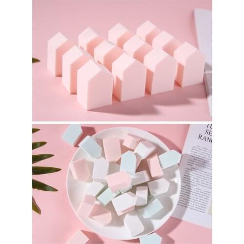 25pcs/set Makeup Sponge Professional Cosmetic Puff Multiple Sizes For Foundation Concealer Cream Make Up Soft Sponge Puff