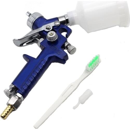 Professional HVLP Air Spray Gun Paint Sprayer Gravity Feed Airbrush Kit Car Furniture Painting Spraying Tool H-2000 0.8MM/1.0MM
