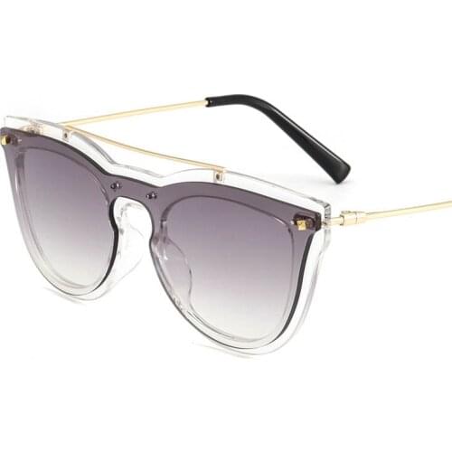 Mincl Glasses Sunglasses Women Clear Glasses Frame Luxury Brand Designer Vintage Sunglasses 2018 Fashion Eyewear UV400 NX