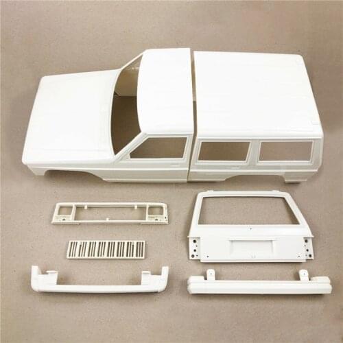 For 1/10 Jeep Cherokee XJ Hard Body (313mm) w/ FREE Metal Emblem Set (2019 Version)