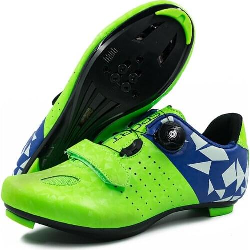 Self-Locking Comfortable Cycling Shoes Road White Wear-Resistant Cycling Shoes Cycling Sneakers Cycling Shoes Men