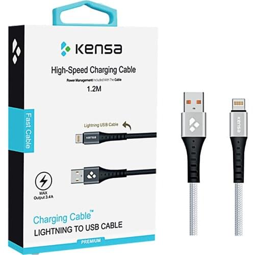 KC-158 LİGHTNİNG Cable Fast Charging Charger Data Charge Mobile Phone Cable