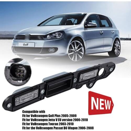 Rear Trunk Lid Tailgate Shake Handle Bar License Light Plate Micro Switch For VW Golf Plus Jetta Passat B6 Touran 1TD827574A