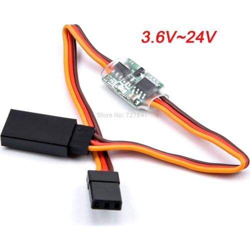 1pcs Universal 5~6V / 3.6V~24V Servo Signal Reverser For Rc Servo For JR Aeroplane V-Tail
