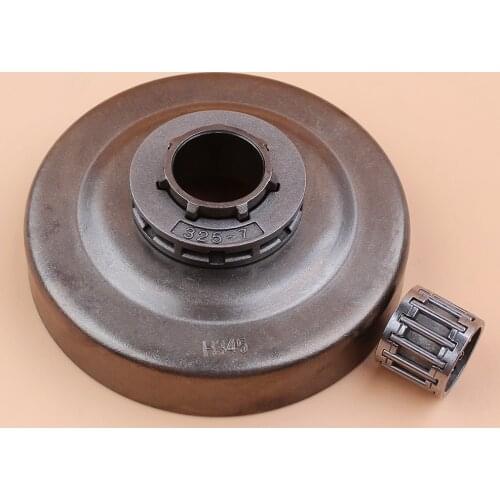 .325"-7T Clutch Drum Sprocket Rim Needle Bearing Fit HUSQVARNA 350 351 353 340 345 346 Chainsaw Chain Drive Parts
